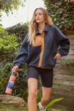 The Colourblock Gwen Fleece
