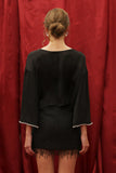 Rhinestone Trim Top