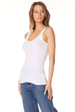 Lucy Ribbed Scoop Tank