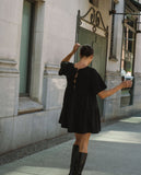Tiered Bow Back Dress