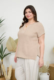 Camille Knit Pullover *Curve*