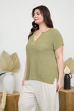 Camille Knit Pullover *Curve*
