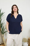 Camille Knit Pullover *Curve*