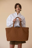 Quilted Expandable Tote
