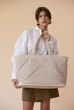 Quilted Expandable Tote