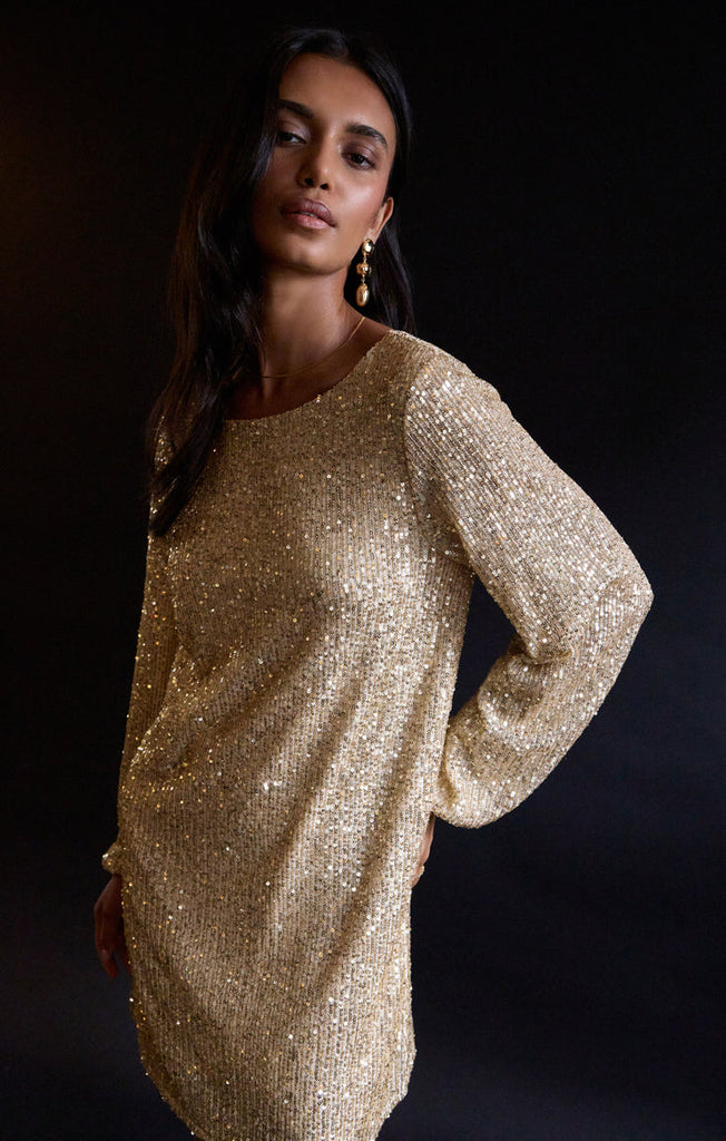 Andromeda Sequin Mini Dress