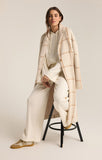 Mason Windowpane Knit Coat