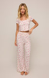 Flower Market Pointelle Tee