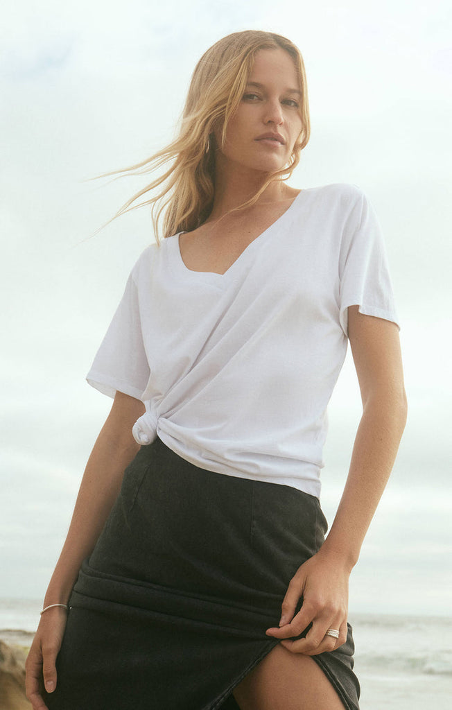Girlfriend V-Neck Tee