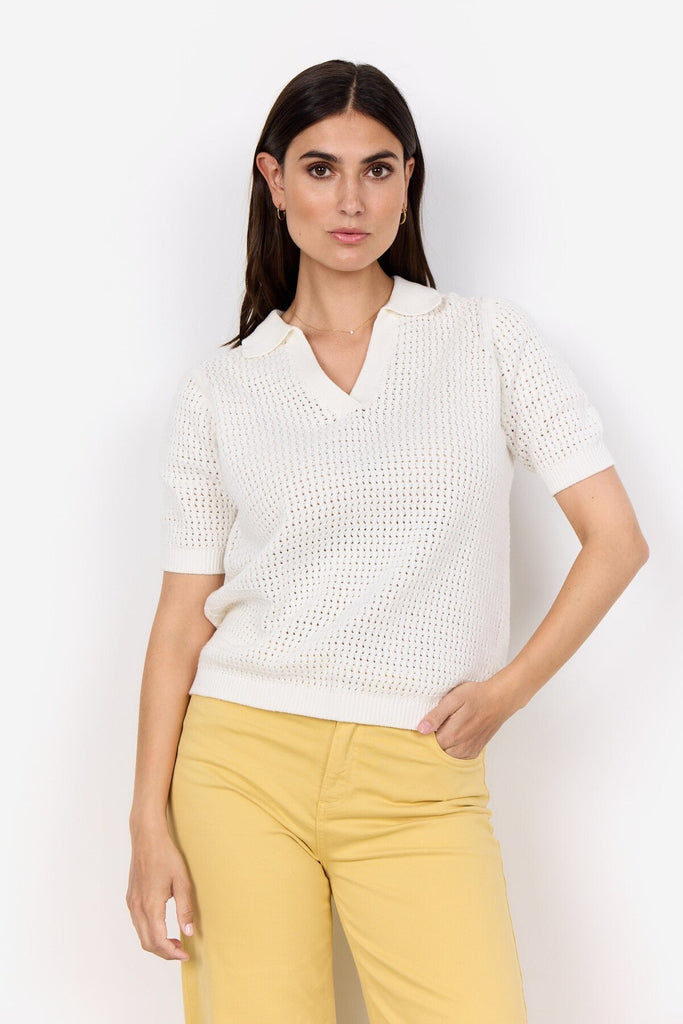 Denefa Short Sleeve Sweater