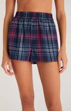 Midnight Blue Plaid Boxer