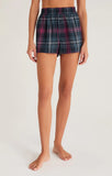 Midnight Blue Plaid Boxer