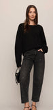 Off Duty Bowed Ankle Jeans