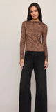 Onyx Snake Top