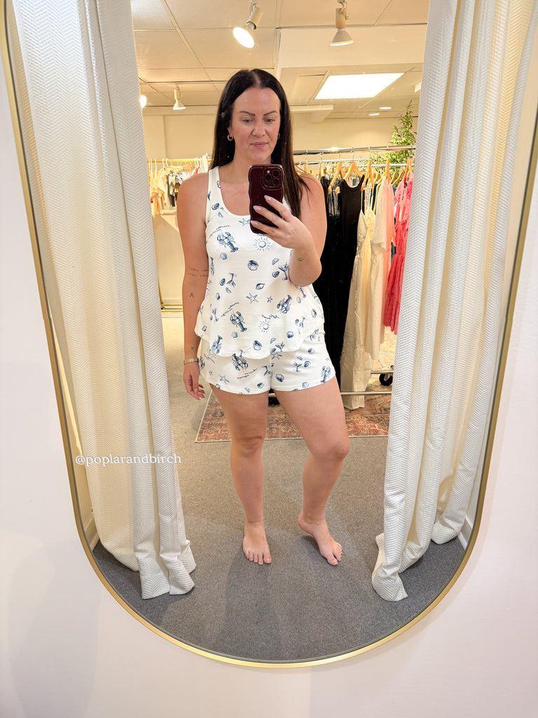 Lost At Sea PJ Set