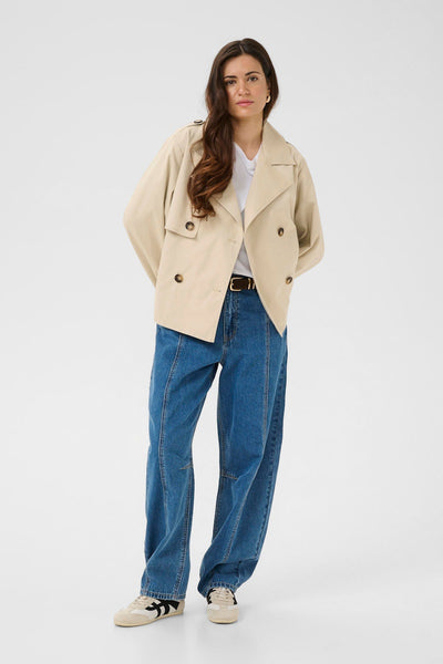 Patricia Cropped Trench