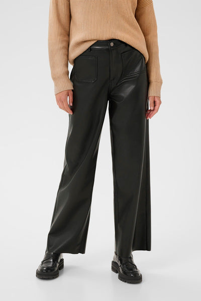 Mikka Faux Leather Pants