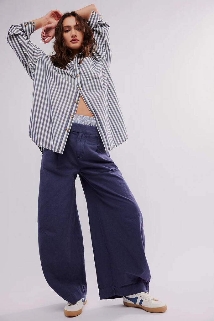 Tegan Washed Barrel Trousers