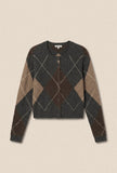 Medina Argyle Cardigan