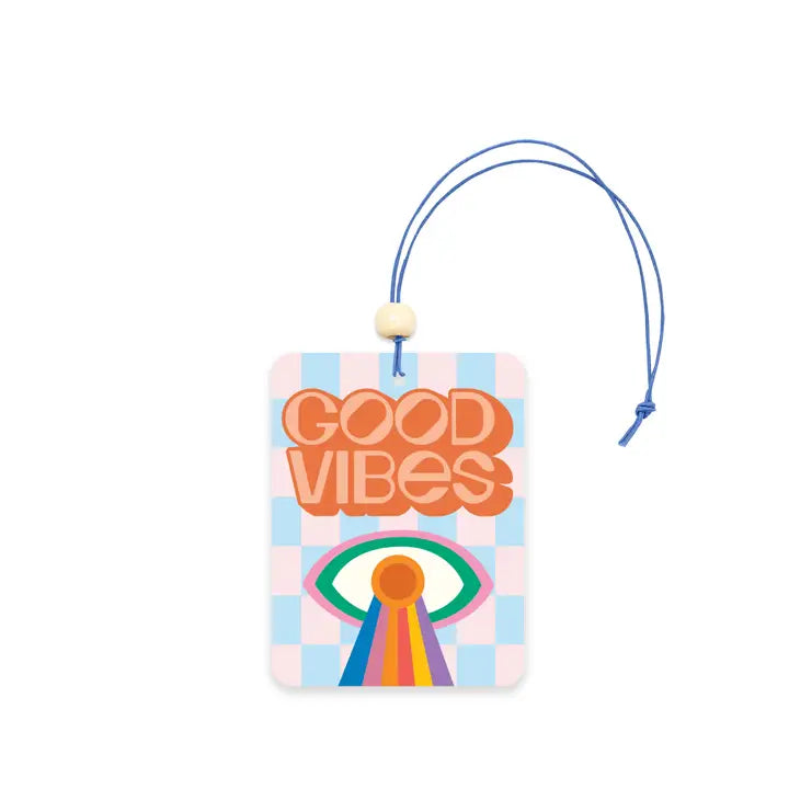 Spread Good Vibes Car Air Freshener