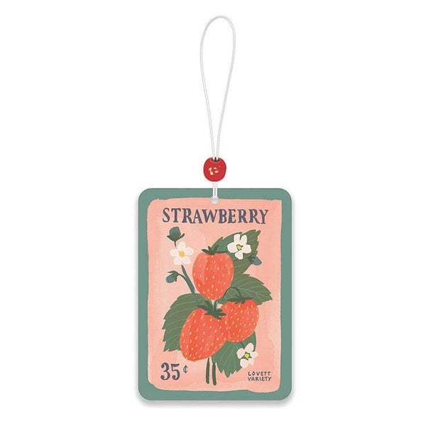 Strawberry Seeds Car Freshener