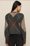 Medina Argyle Cardigan