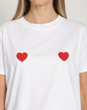 Double Heart Classic Tee