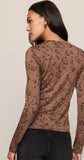 Onyx Snake Top