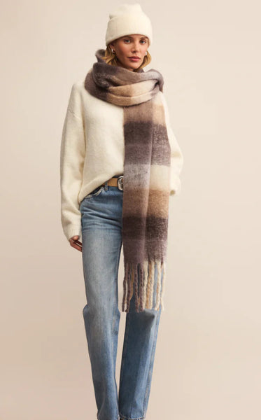 Plaid I Met You Scarf