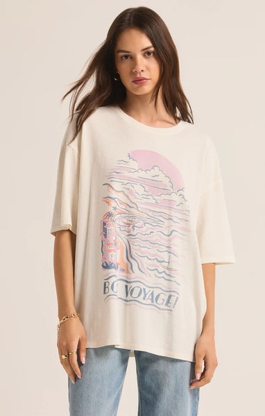 Bon Voyage Oversized Tee