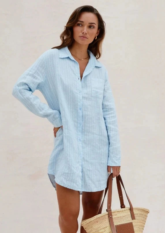 Provence Linen Shirt