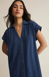 Shellbound Twill Dress