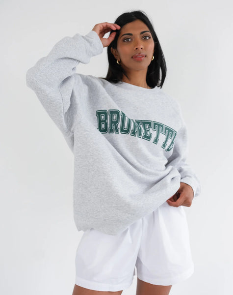 Brunette Varsity Not Your Boyfriend Crew