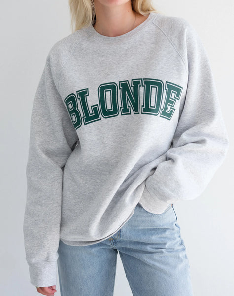 Blonde Varsity Not Your Boyfriend Crew