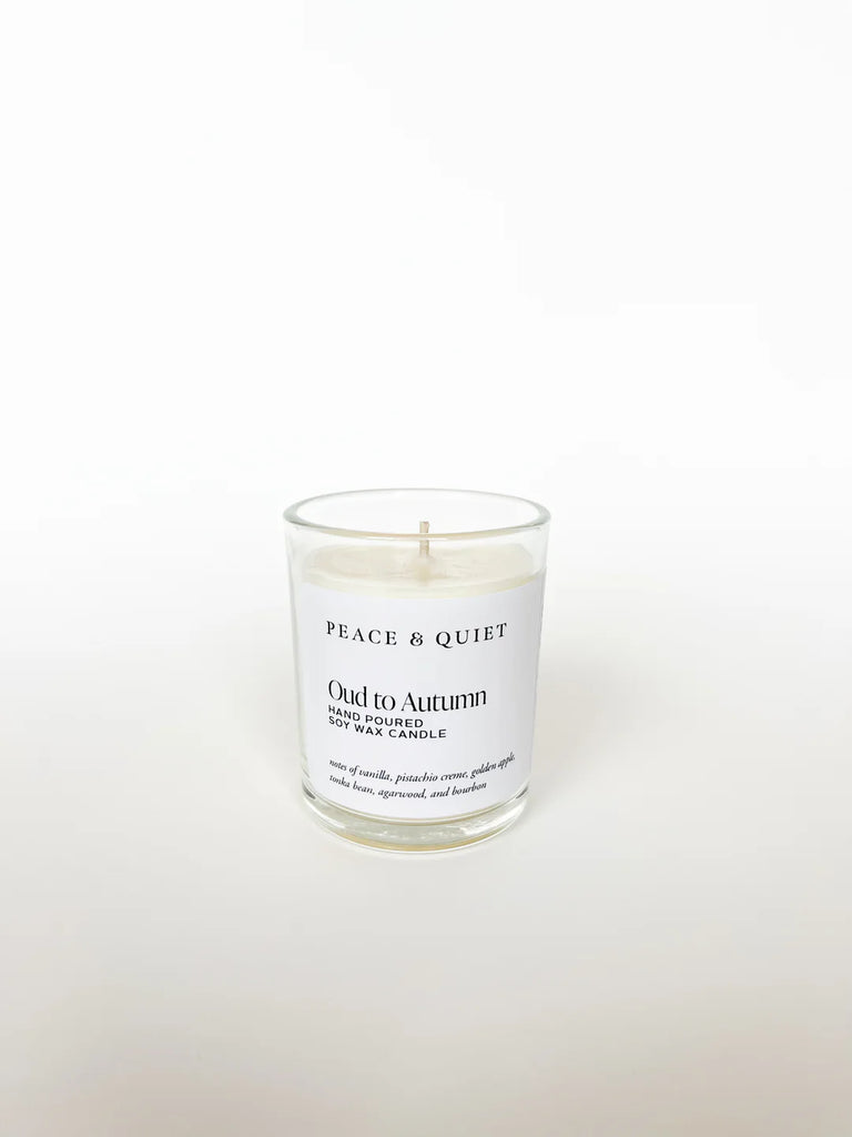 Oud to Autumn Candle
