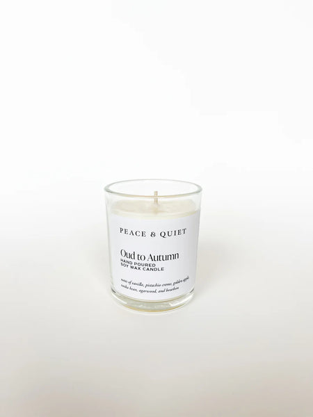 Oud to Autumn Candle