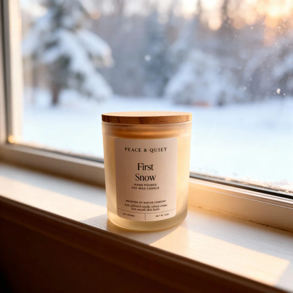 First Snow Candle