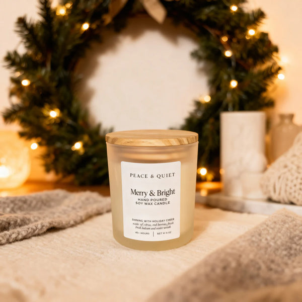 Merry and Bright Candle