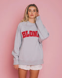 Varsity Hair Colour Crewneck