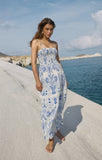 Nadine Palm Maxi Dress