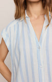 Shellbound Striped Dress