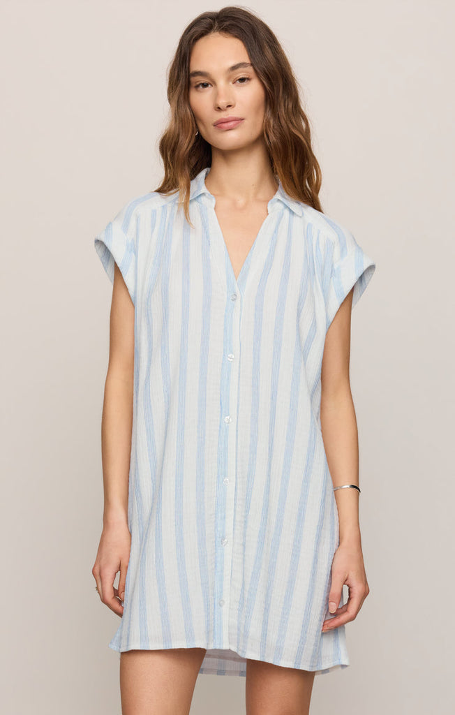 Shellbound Striped Dress