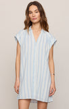 Shellbound Striped Dress