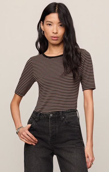 Freida Stripe Tee