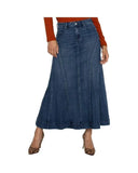 Mermaid Denim Maxi Skirt